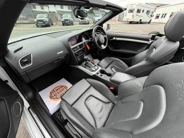 Audi A5 Convertible White #2