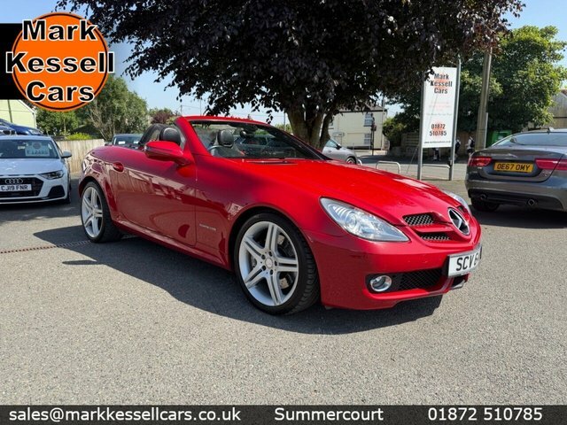 Mercedes-Benz SLK Convertible Red