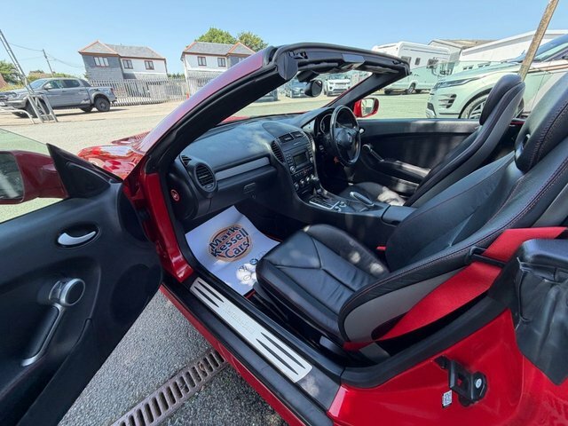 Mercedes-Benz SLK Convertible Red #6