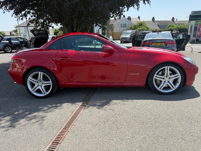 Mercedes-Benz SLK Convertible Red #5