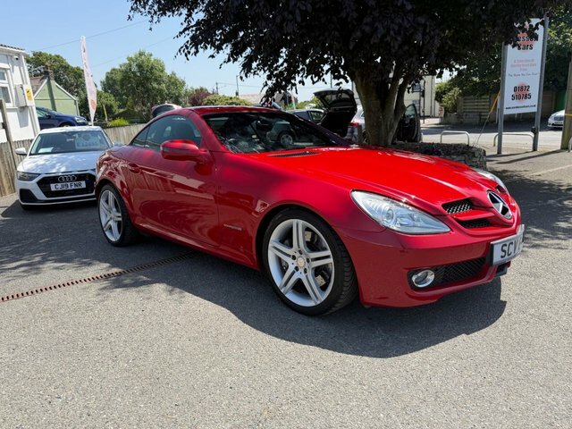 Mercedes-Benz SLK Convertible Red #4