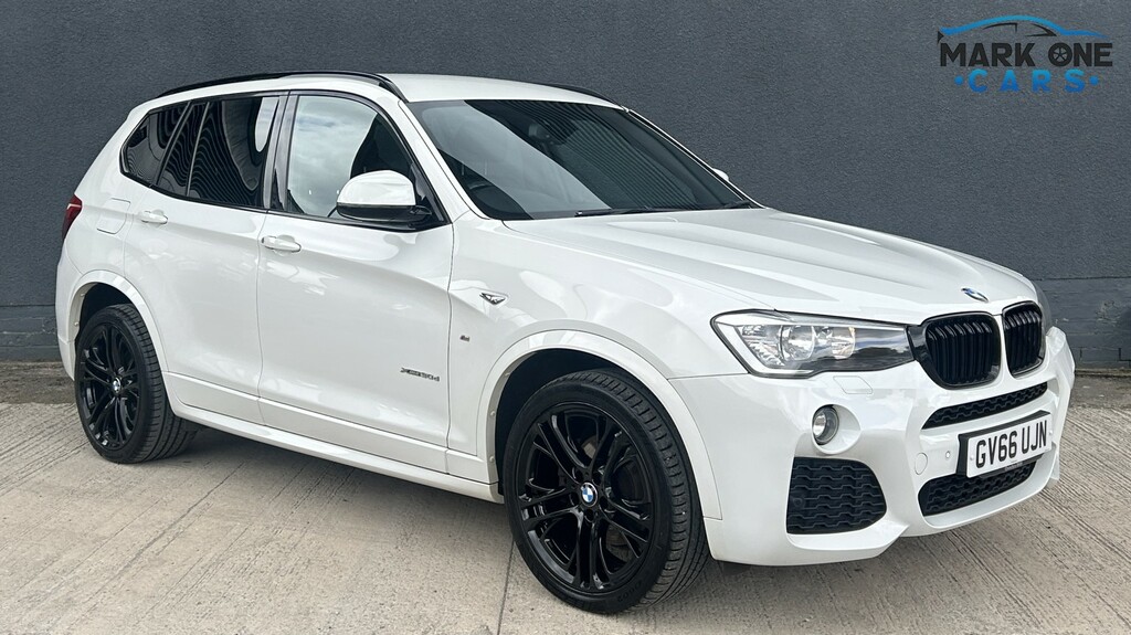 BMW X3 Suv 3.0 X3 Xdrive30d M Sport 201666 White