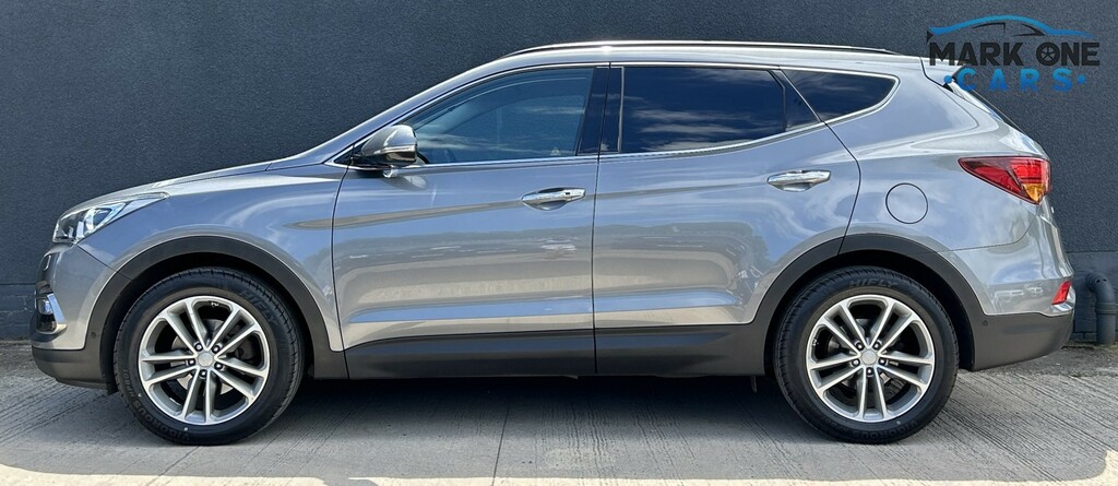 Hyundai Santa Fe Suv 2.2 Crdi Blue Drive Premium Se 201565 GD65JKX Silver #6
