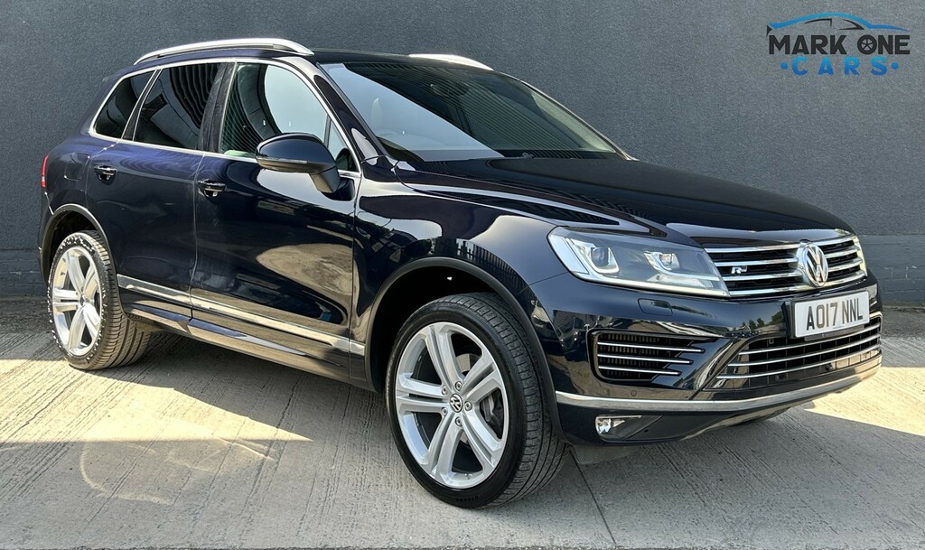 Volkswagen Touareg Suv 3.0 Tdi V6 Bluemotion Tech R-line Plus 20171 Blue