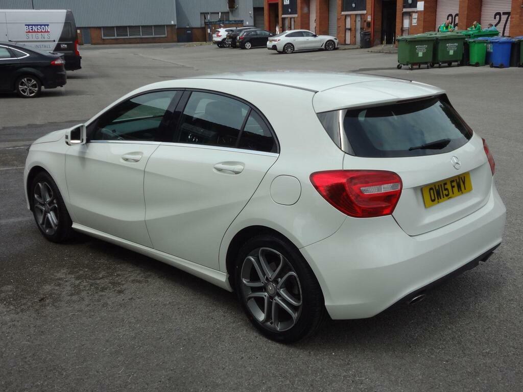 Mercedes-Benz A Class 1.6 A200 Sport Euro 6 S S White #5