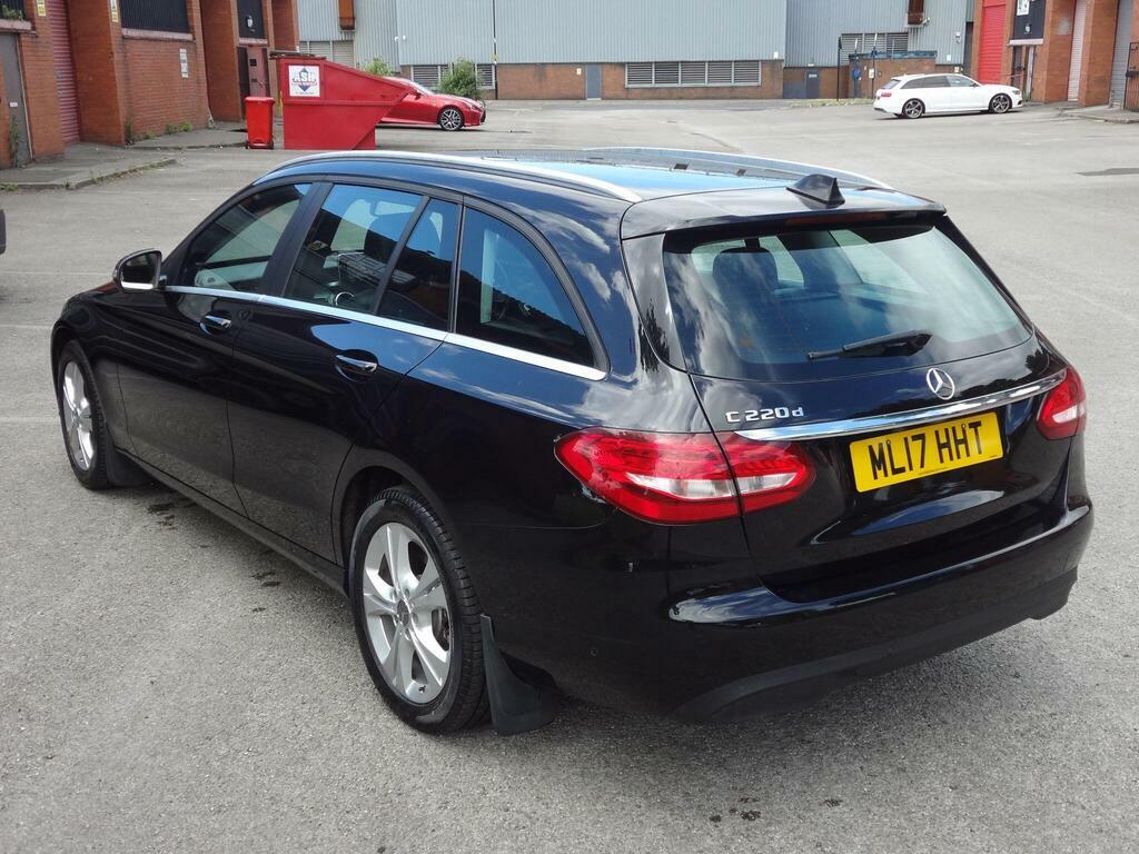 Mercedes-Benz C Class 2.1 C220d Se Executive Edition G-tronic Euro 6 S ML17HHT Black #5