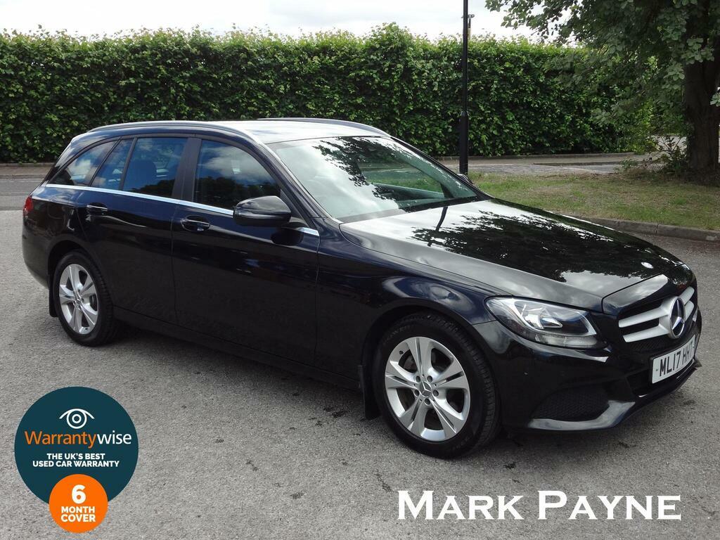 Mercedes-Benz C Class 2.1 C220d Se Executive Edition G-tronic Euro 6 S ML17HHT Black