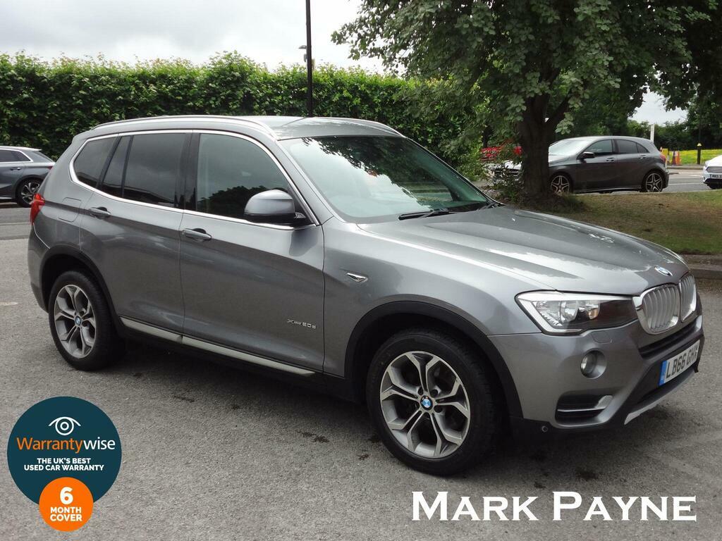 BMW X3 2.0 20D Xline Xdrive Euro 6 S S Grey