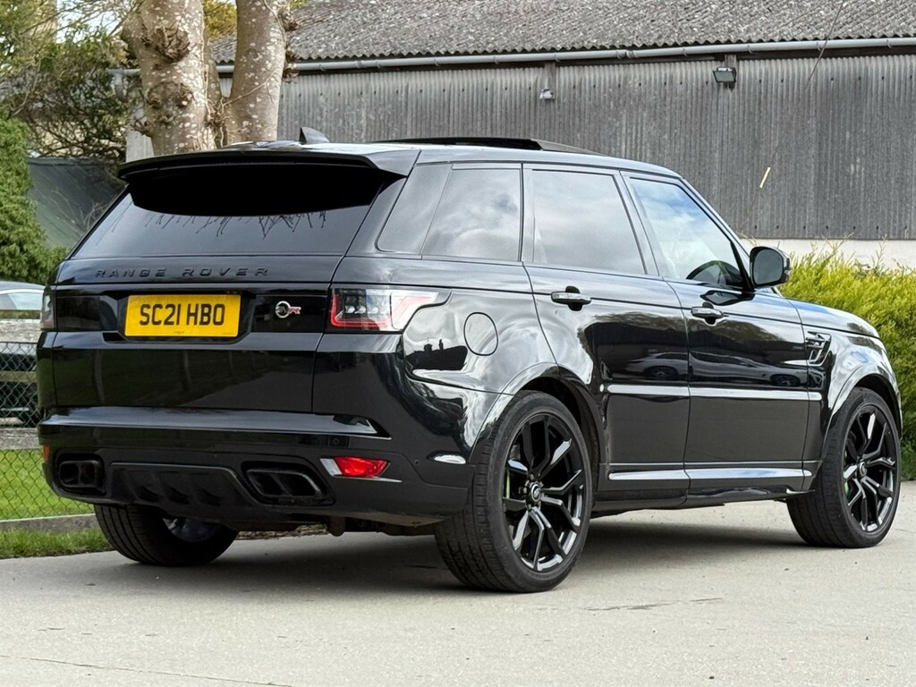 Land Rover Range Rover Sport 5.0 P575 V8 Svr 4Wd Euro 6 Ss Black #3