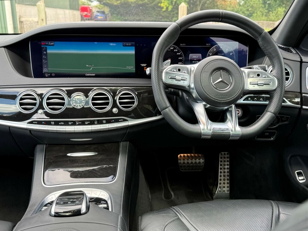 Mercedes-Benz S Class 3.0 S 560 E L Amg Line Executive 483 Bhp White #9