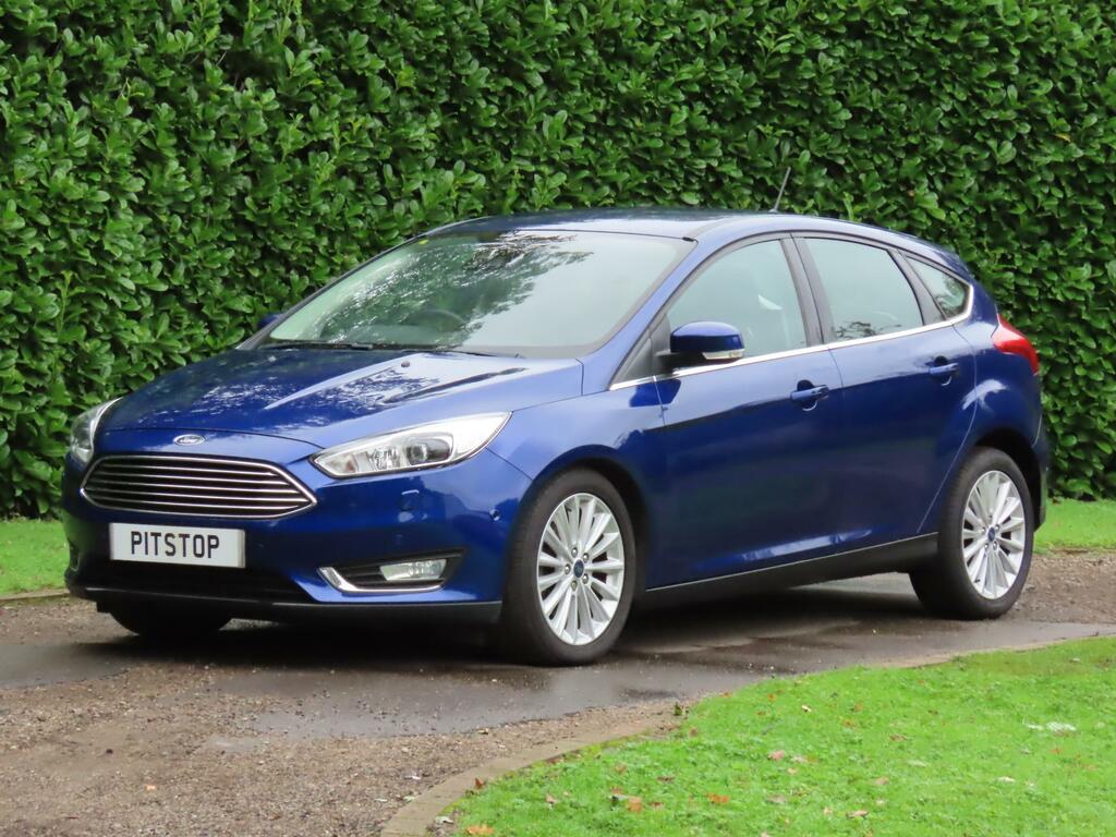 Ford Focus 1.5T Ecoboost Titanium X Hatchback EJ67WPF Blue #2