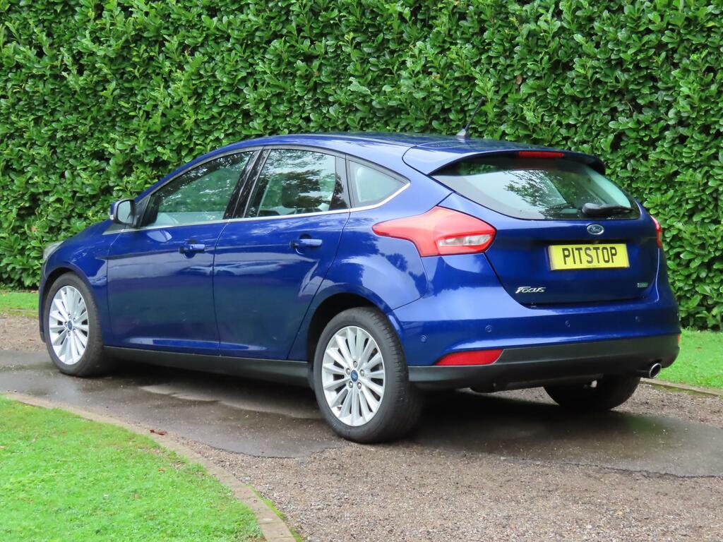 Ford Focus 1.5T Ecoboost Titanium X Hatchback EJ67WPF Blue #5