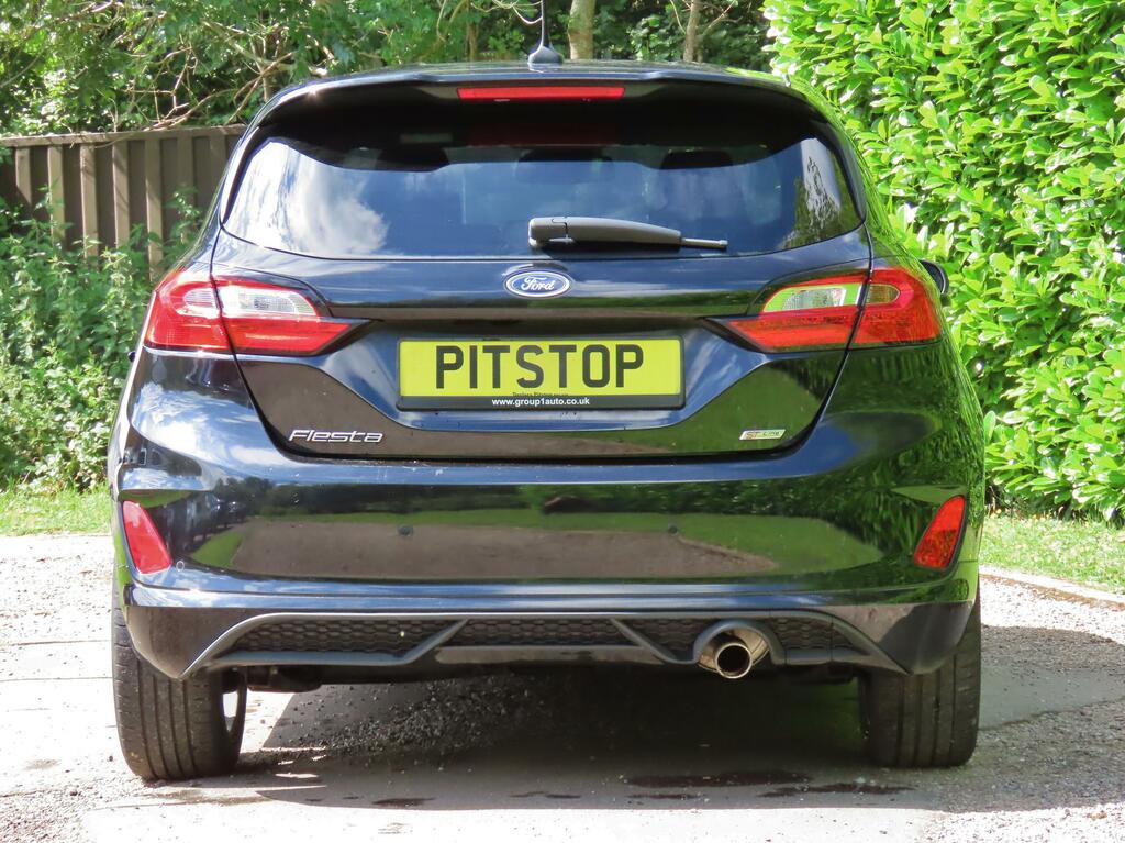 Ford Fiesta 1.0T Ecoboost St-line Hatchback RE23VWN Black #6