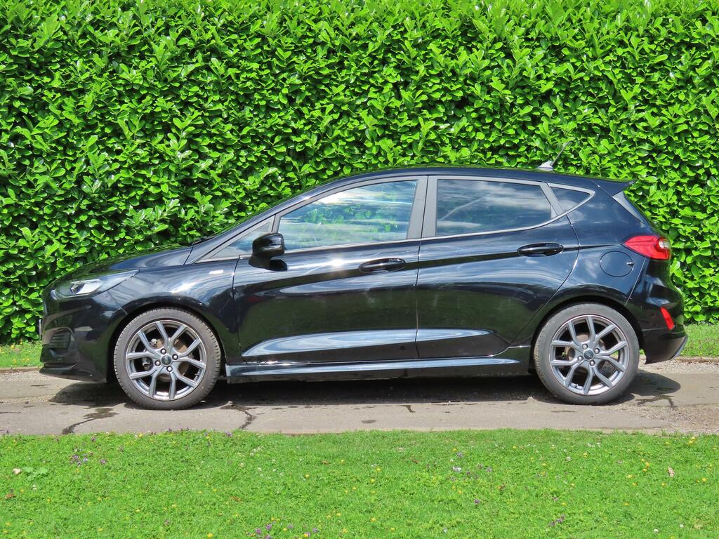 Ford Fiesta 1.0T Ecoboost St-line Hatchback RE23VWN Black #4