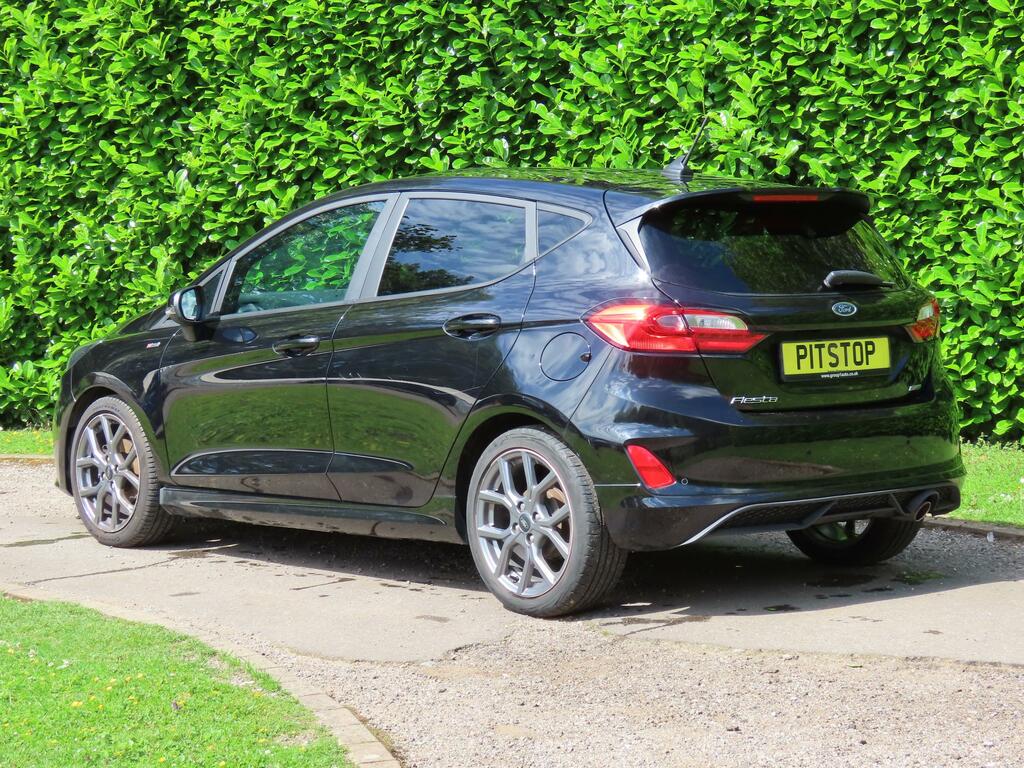 Ford Fiesta 1.0T Ecoboost St-line Hatchback RE23VWN Black #5