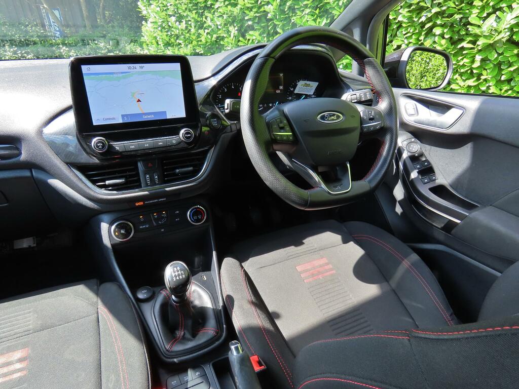 Ford Fiesta 1.0T Ecoboost St-line Hatchback RE23VWN Black #3