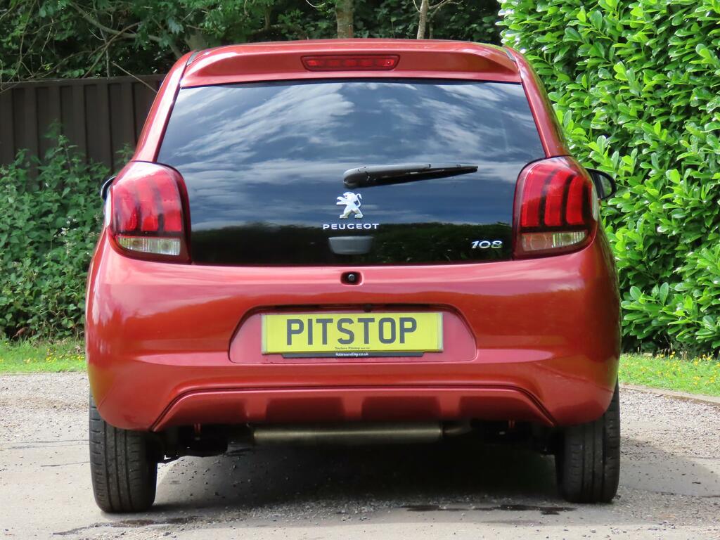Peugeot 108 1.0 Collection Hatchback Euro 6 Red #6