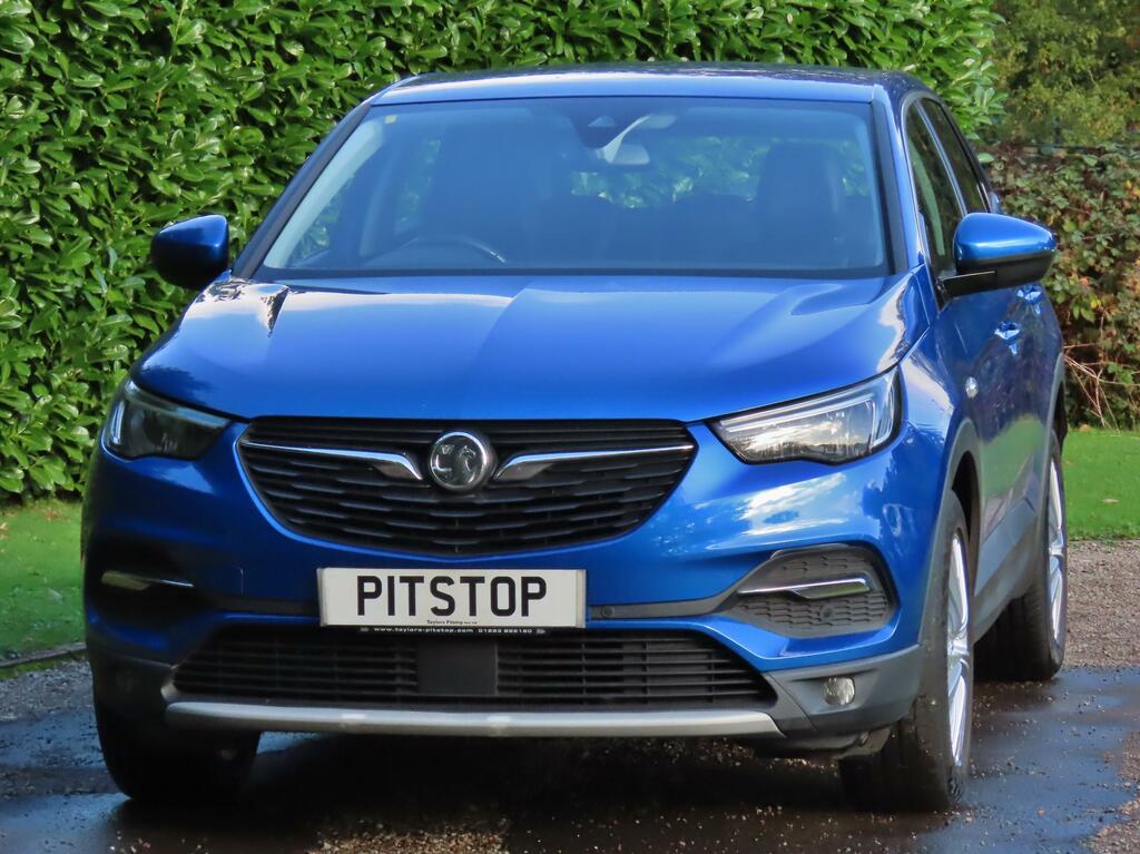 Vauxhall Grandland X 1.2 Turbo Gpf Tech Line Nav Suv Eu Blue