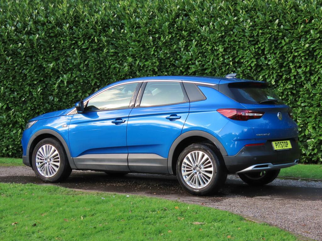 Vauxhall Grandland X 1.2 Turbo Gpf Tech Line Nav Suv Eu LV69LSE Blue #5
