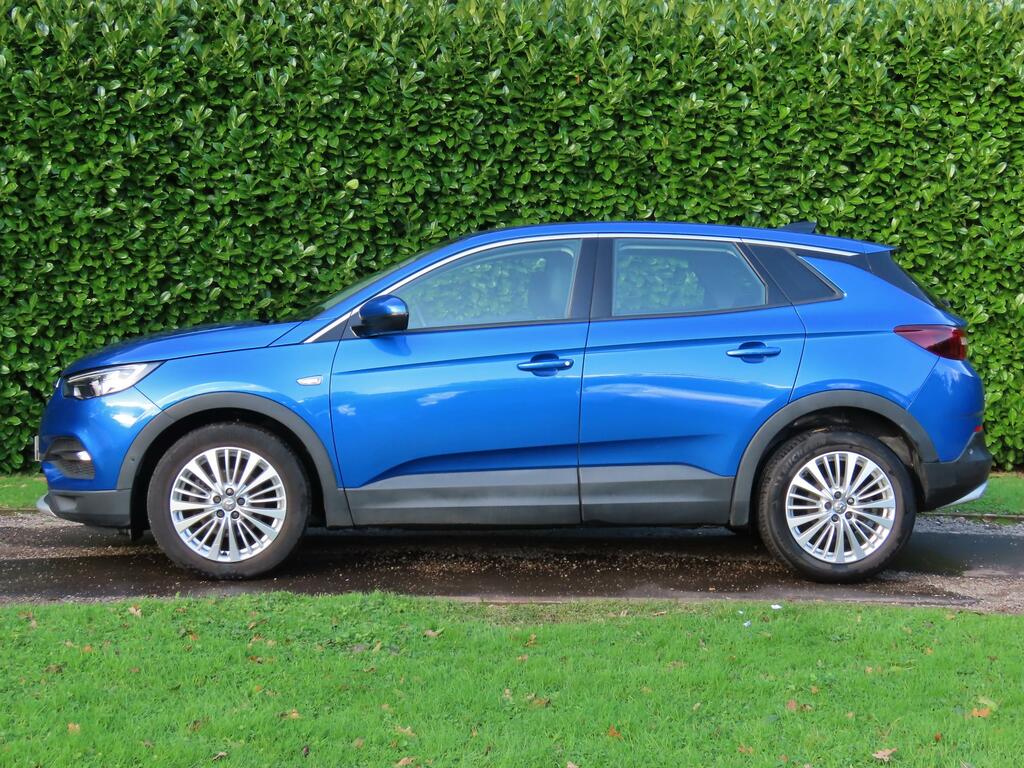 Vauxhall Grandland X 1.2 Turbo Gpf Tech Line Nav Suv Eu LV69LSE Blue #4