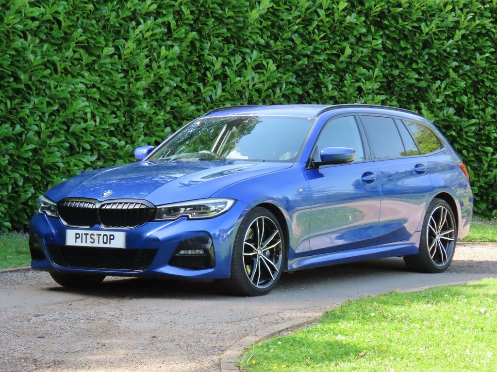 BMW 3 Series 2.0 320D M Sport Touring Euro 6 S VO70VBF Blue #2