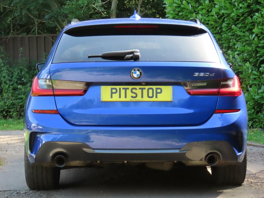 BMW 3 Series 2.0 320D M Sport Touring Euro 6 S VO70VBF Blue #6