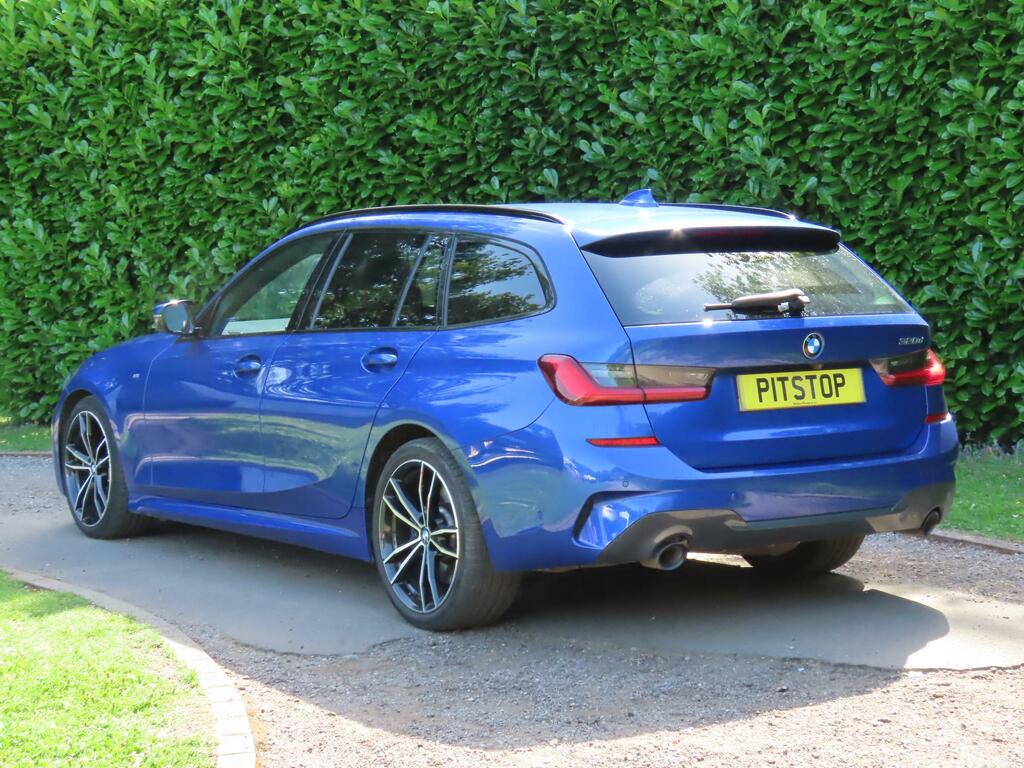 BMW 3 Series 2.0 320D M Sport Touring Euro 6 S VO70VBF Blue #5