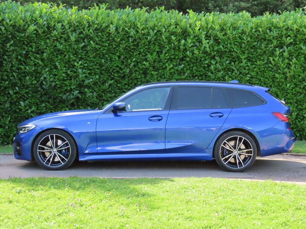 BMW 3 Series 2.0 320D M Sport Touring Euro 6 S VO70VBF Blue #4