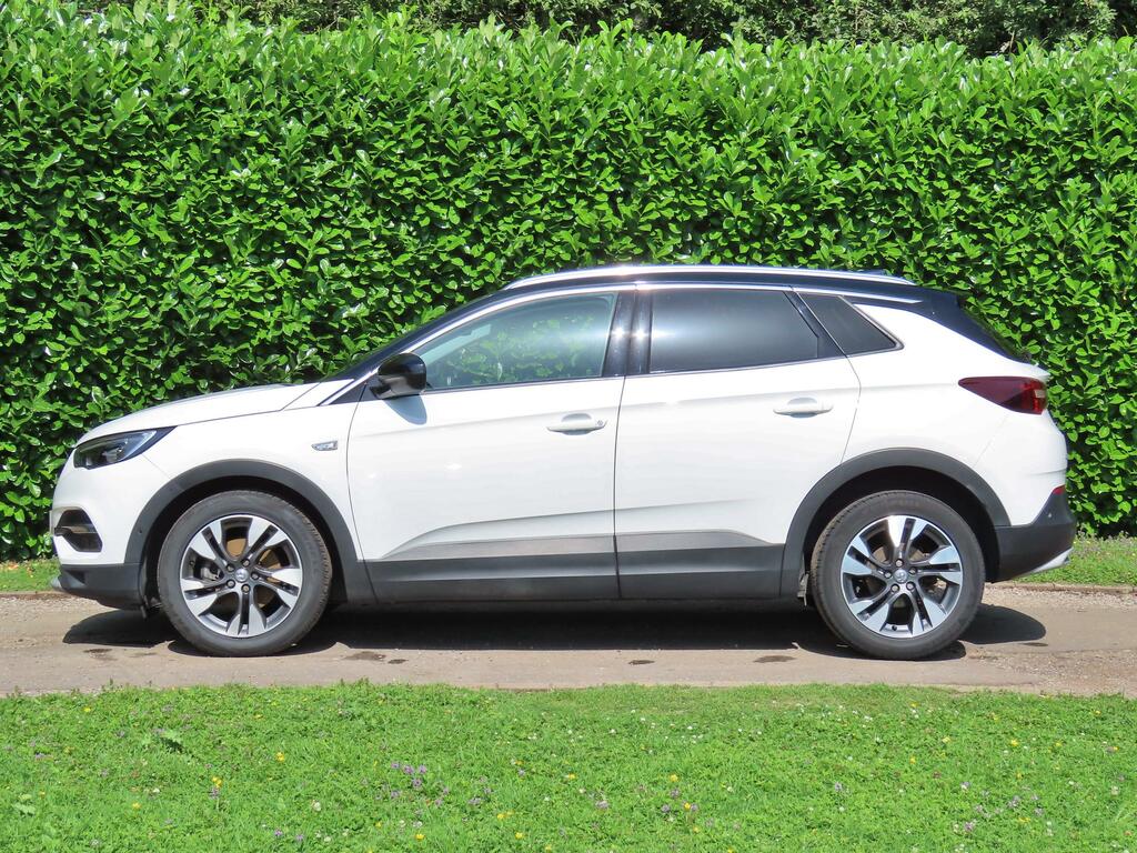 Vauxhall Grandland X 1.2 Turbo Sri Nav Suv Euro 6 S DE70MJO White #4