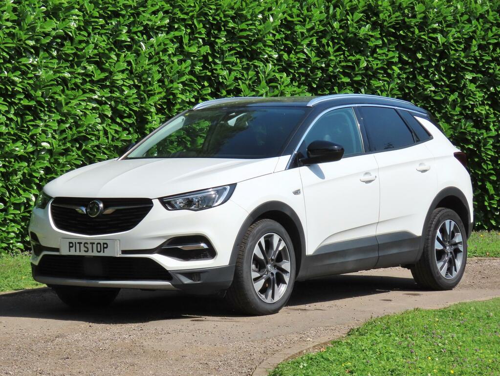 Vauxhall Grandland X 1.2 Turbo Sri Nav Suv Euro 6 S DE70MJO White #2