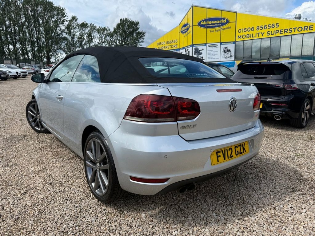 Volkswagen Golf Convertible FV12GZK Silver #4