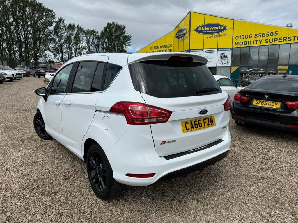 Ford B-Max 1L Zetec White #4