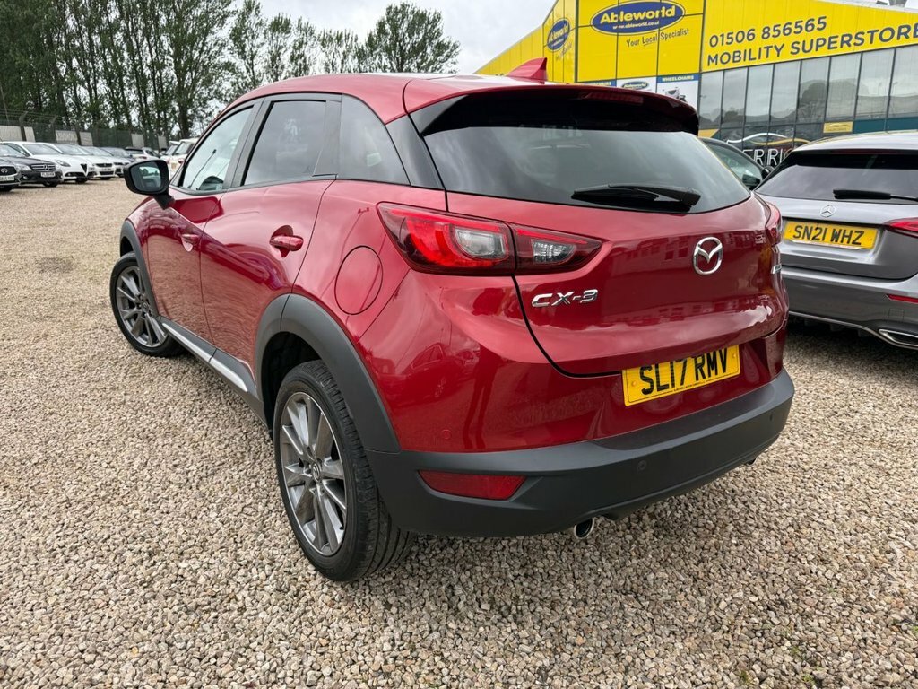 Mazda CX-3 1.5L Sport Nav Red #4
