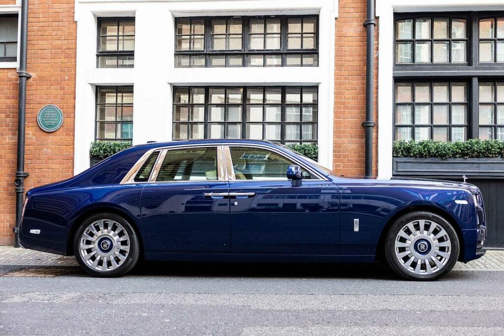 Rolls-Royce Phantom V12 U369 Ulez MJ07MFJ Blue #4