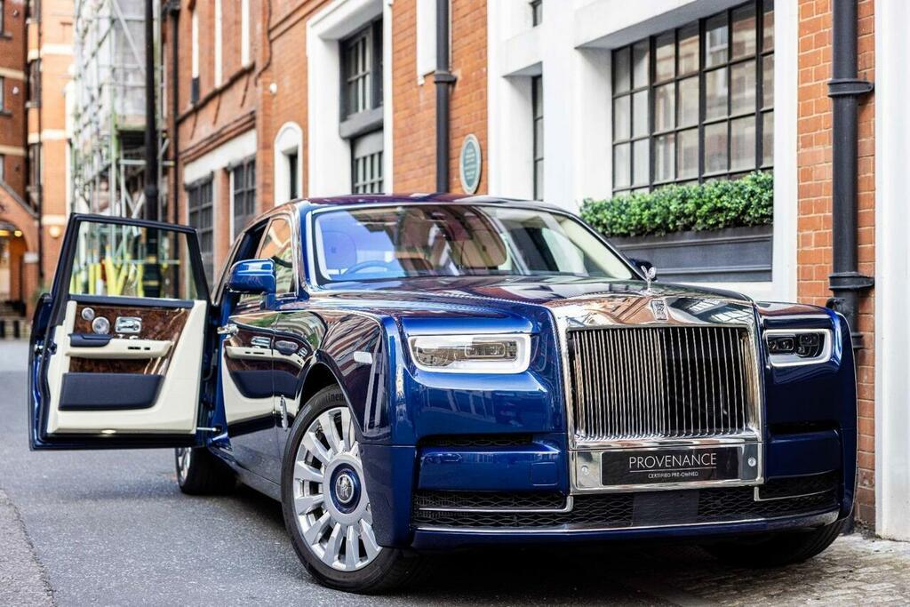 Rolls-Royce Phantom V12 U369 Ulez MJ07MFJ Blue #2