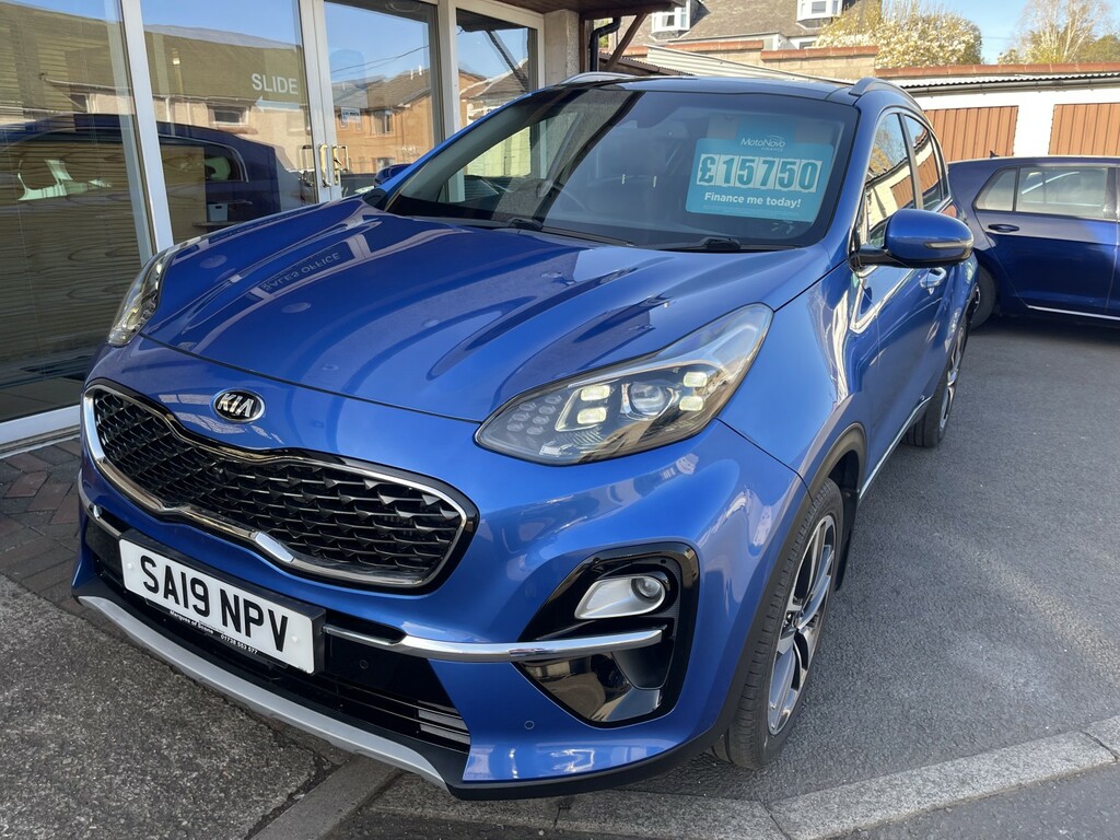 Kia Sportage Suv 1.6 T-gdi 4 2019 SA19NPV Blue #2
