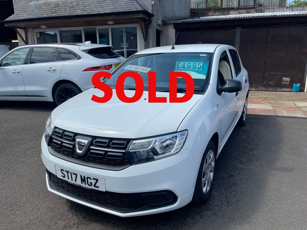 Dacia Sandero Hatchback 1.0 Ambiance Sce 75 2017 White