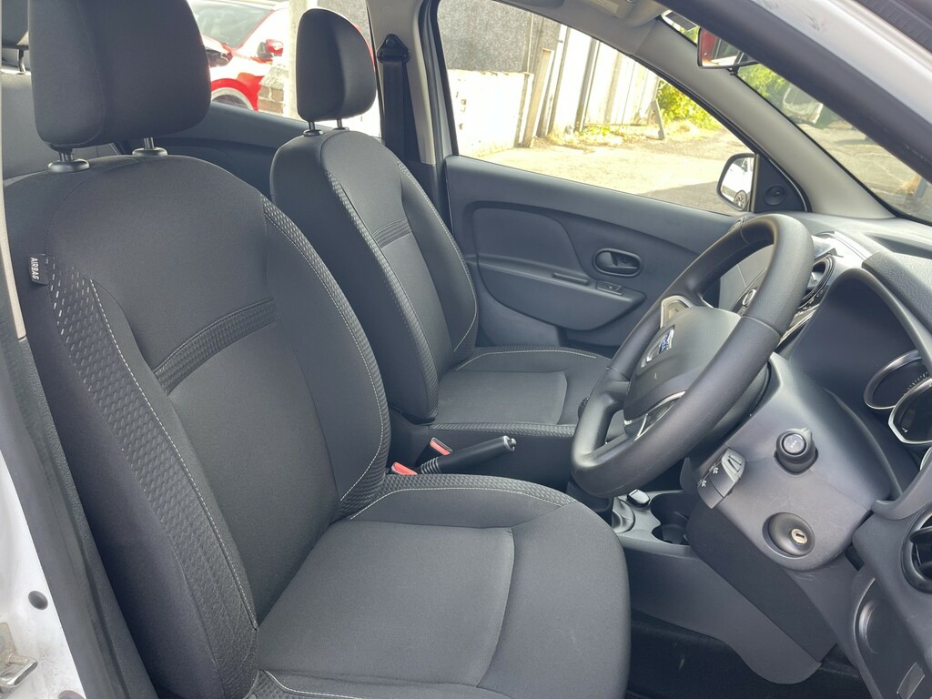 Dacia Sandero Hatchback 1.0 Ambiance Sce 75 2017 White #5