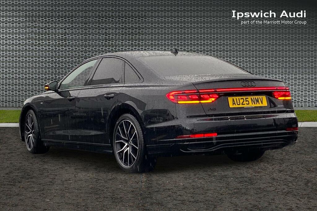 Audi A8 3.0 Tdi V6 50 Black Edition Saloon Tipt AU25NMV Black #3