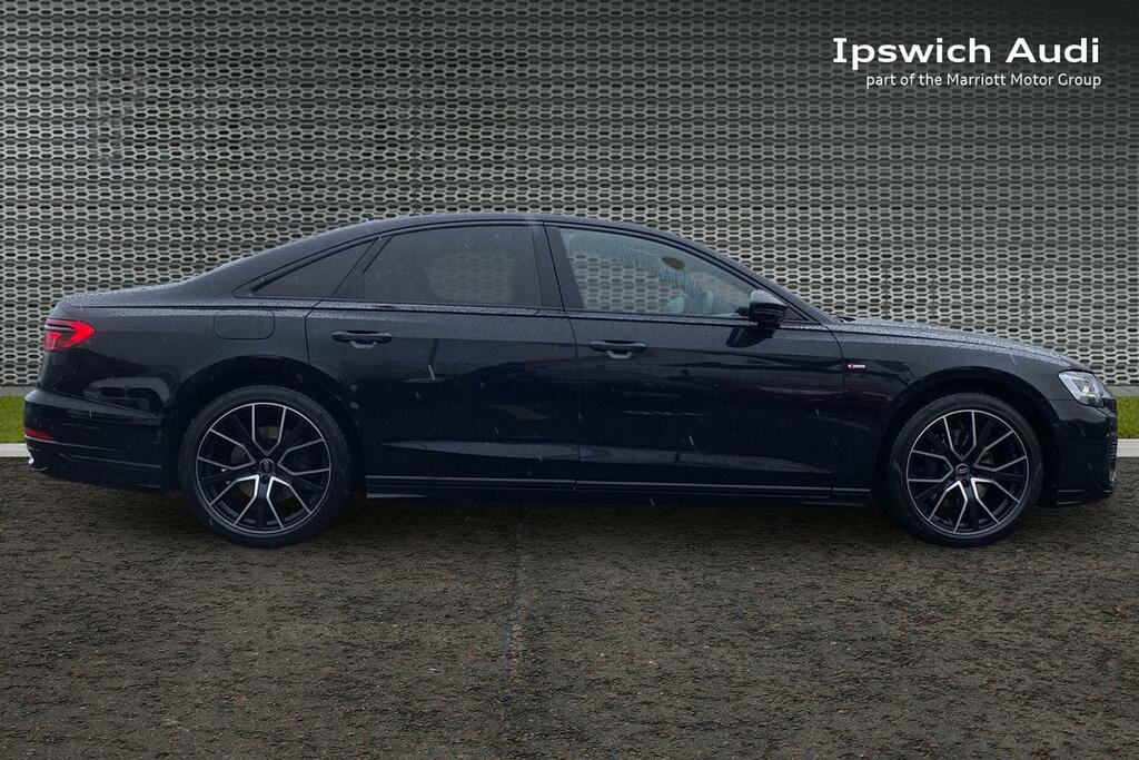 Audi A8 3.0 Tdi V6 50 Black Edition Saloon Tipt AU25NMV Black #4