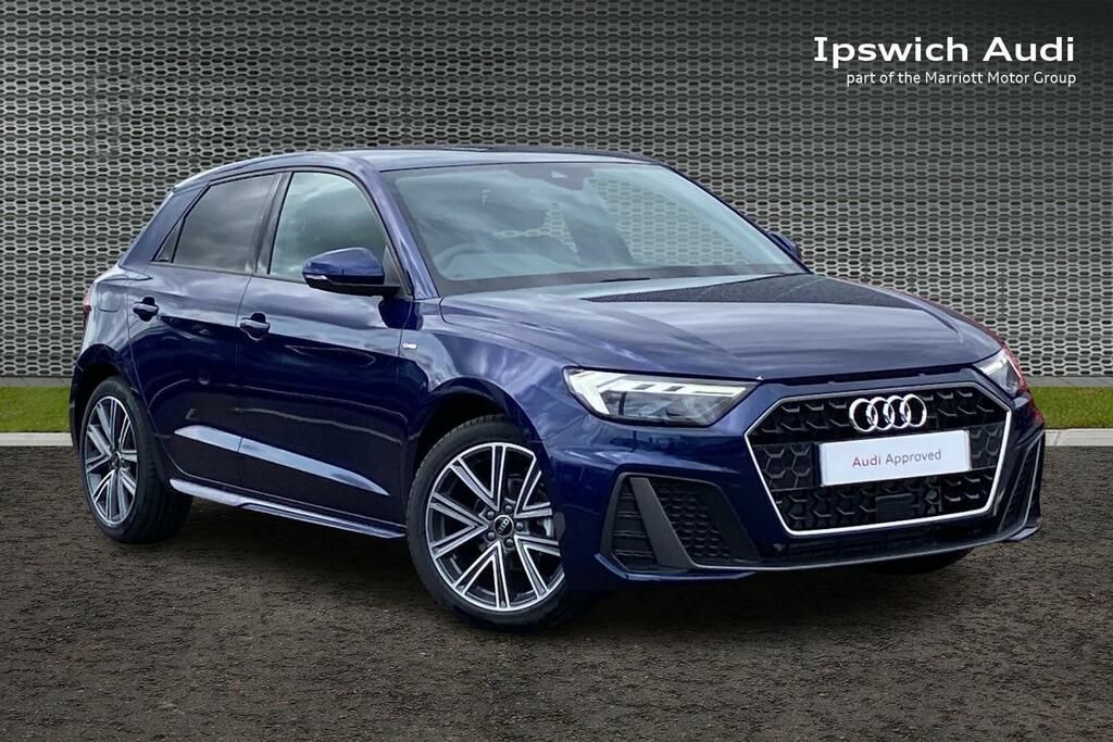 Audi A1 1.0 Tfsi 25 S Line Sportback S Tronic E Blue