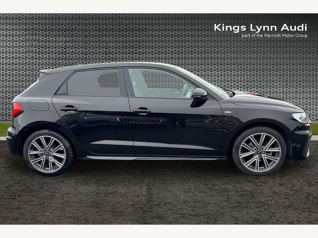 Audi A1 1.0 Tfsi 30 S Line Sportback S Tronic E AO25ZRV Black #4