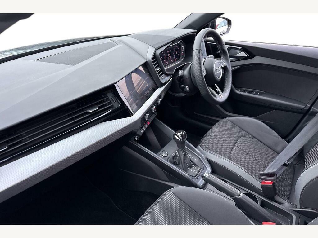 Audi A1 1.0 Tfsi 30 S Line Sportback S Tronic E AO25ZRV Black #2