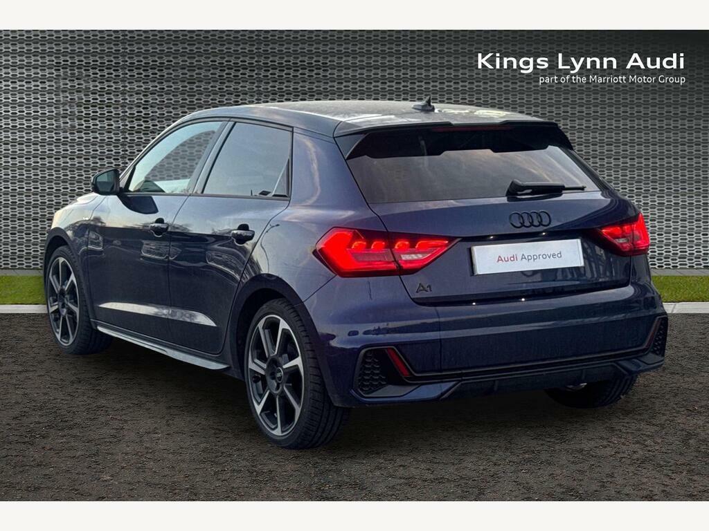 Audi A1 1.0 Tfsi 25 Black Edition Sportback S Tronic Euro AP25BFV Blue #3