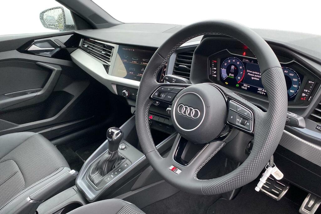 Audi A1 1.5 Tfsi 35 S Line Sportback S Tronic E AX25FYH White #6