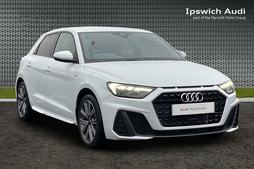 Audi A1 1.5 Tfsi 35 S Line Sportback S Tronic E White