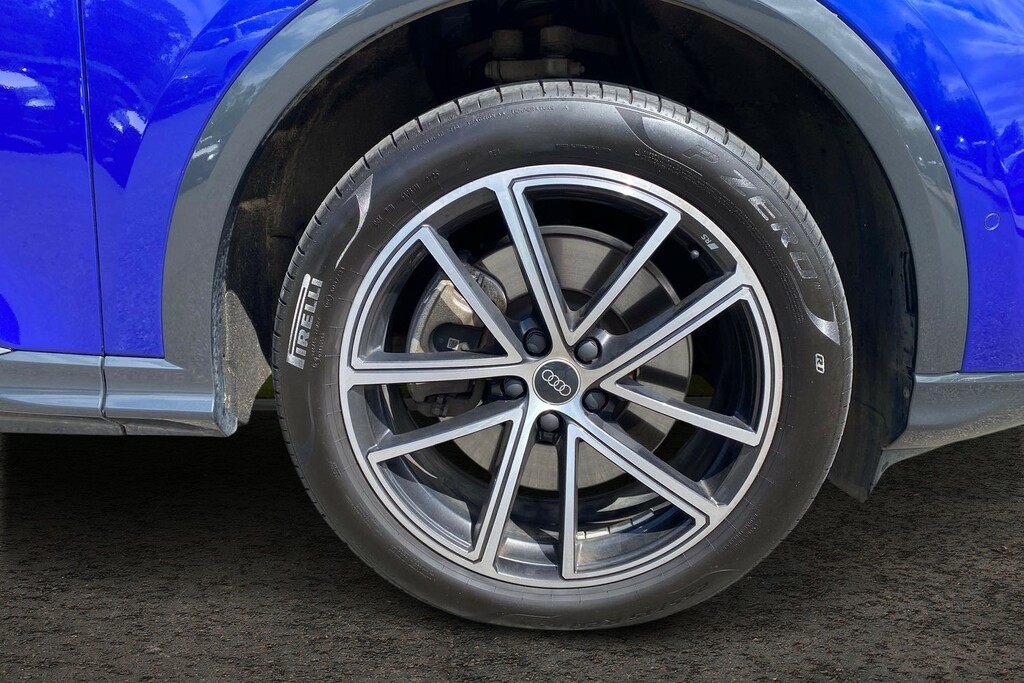Audi Q5 2.0 Tdi S Line Sportback S Tronic Quatt AV75JZG Blue #5