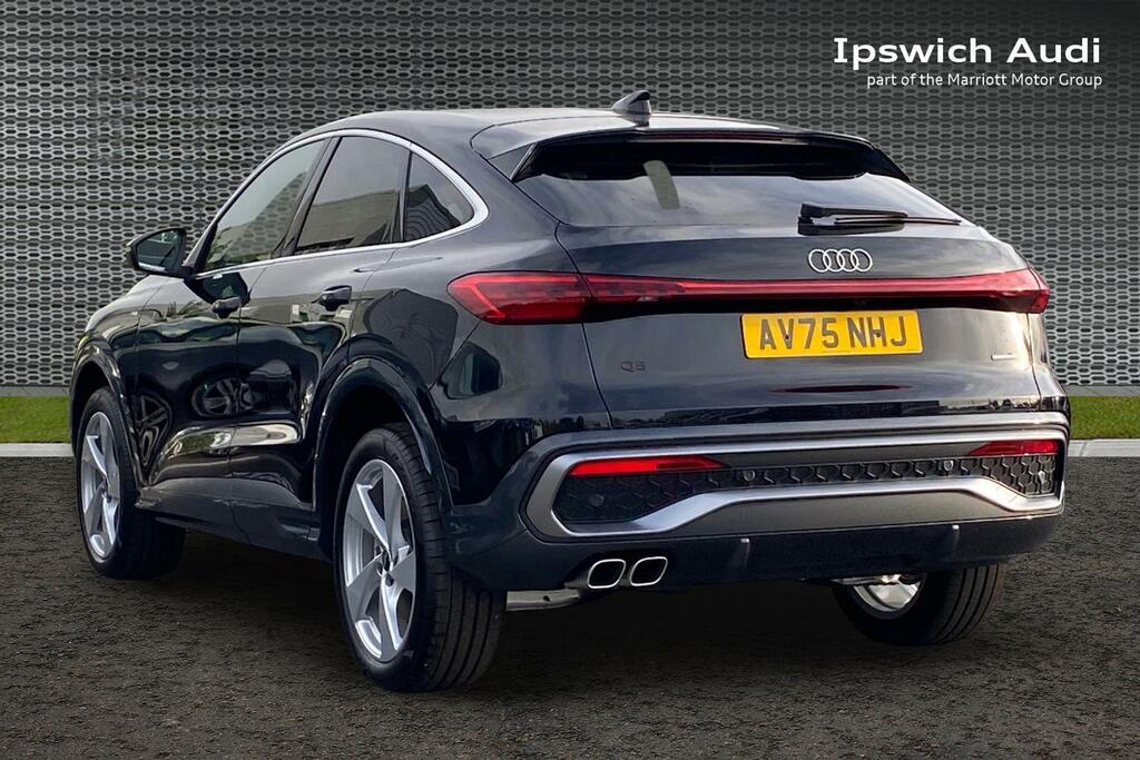 Audi Q5 2.0 Tdi S Line Sportback S Tronic Quatt AV75NHJ Black #3