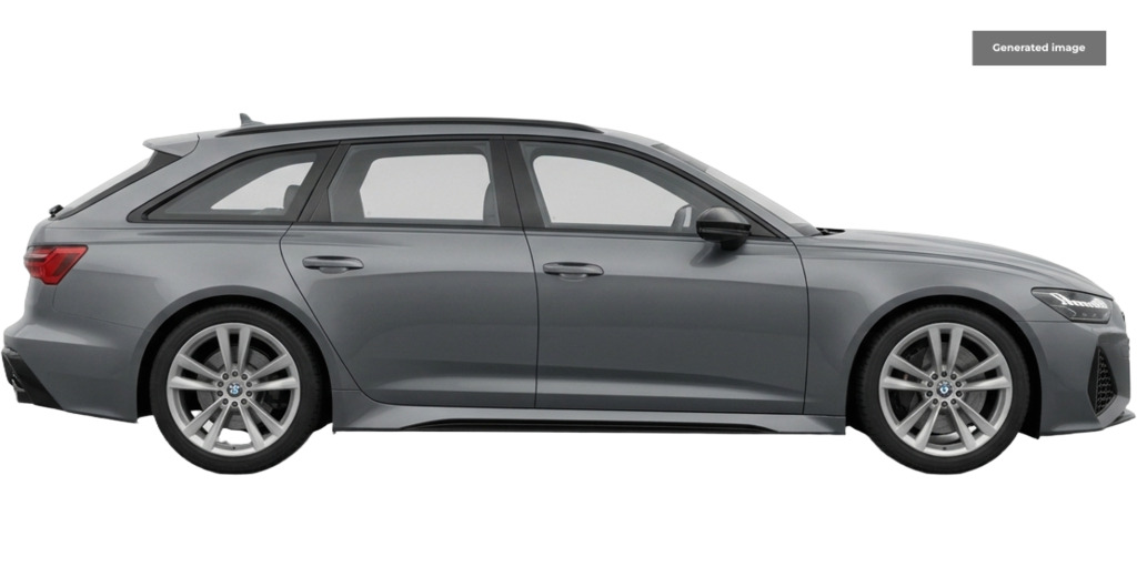 Audi RS6 Avant 4.0 Tfsi V8 Vorsprung Estate Tiptronic FV22UAU Black #4