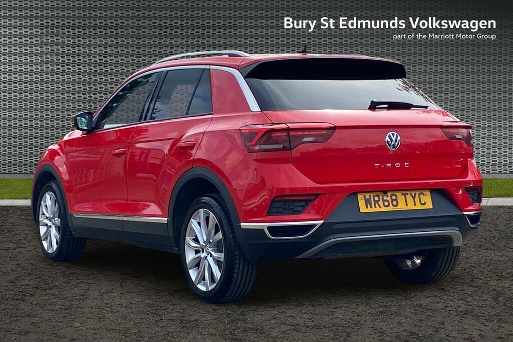 Volkswagen T-Roc 1.5 Tsi Gpf Evo Sel Suv Euro 6 WR68TYC Red #3